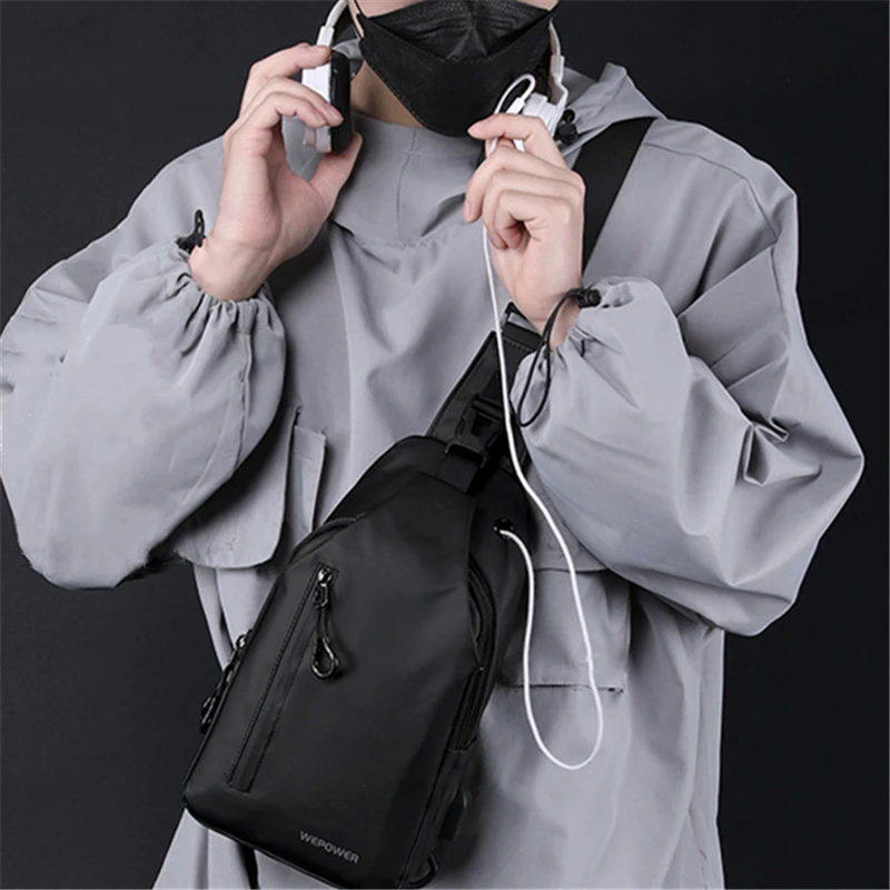 Multifunctional Waterproof Storage Bag Outdoor Sports Men's Chest Bag Shoulder Messenger Bag Casual Canvas Travel Bag Waist Bag
Multifunctional Waterproof Storage Bag Outdoor Sports Men's Chest Bag Shoulder Messenger Bag Casual Canvas Travel Bag Waist Bag