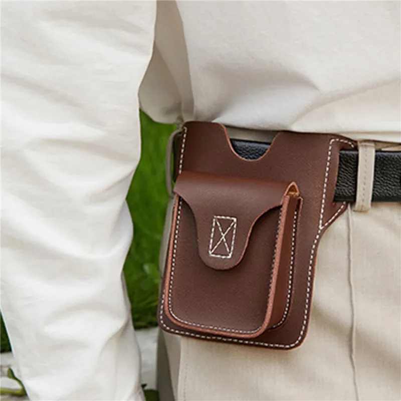Men's Phone Bags Portable Sports Running Mobile Phone Storage Belt Bag PU Leather Fashion Classic Men's Belt Ultra-thin Belt Bag
Men's Phone Bags Portable Sports Running Mobile Phone Storage Belt Bag PU Leather Fashion Classic Men's Belt Ultra-thin Belt Bag
