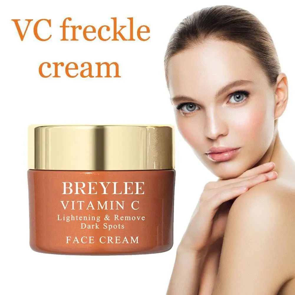 

Hyaluronic Acid Emulsion Cream VC Whitening Facial Cream Repair Fade Freckles Remove Dark Spots Remover Brightening Face