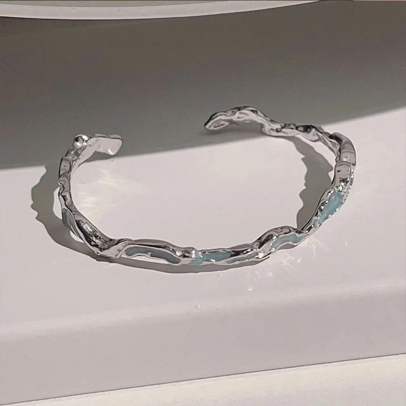 Ins Style Indifferent Design Unique Bracelet for Girls Fashion Irregular Curved Bend Cuff Jewelry Accessories Present
Ins Style Indifferent Design Unique Bracelet for Girls Fashion Irregular Curved Bend Cuff Jewelry Accessories Present