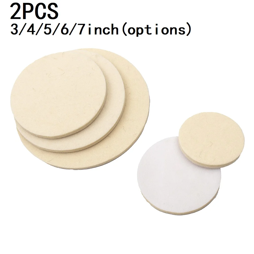 2pcs Wool Felt Polishing Pad Wheel Polishing Pads For Automotive Glass Stainless Steel Furniture Wood Products Tableware
2pcs Wool Felt Polishing Pad Wheel Polishing Pads For Automotive Glass Stainless Steel Furniture Wood Products Tableware