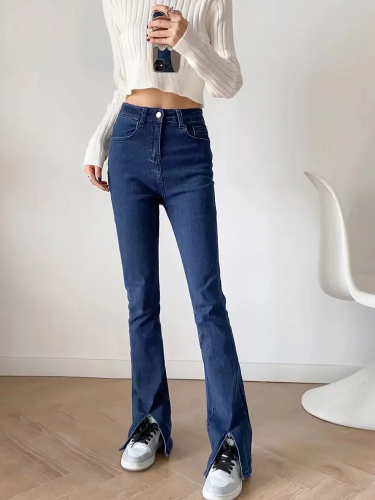 2023 Zatr High Waist Flare Denim Pants Women Straight Jeans Spring Summer Casual Vintage Pantalones Slim Side Split Pants
2023 Zatr High Waist Flare Denim Pants Women Straight Jeans Spring Summer Casual Vintage Pantalones Slim Side Split Pants