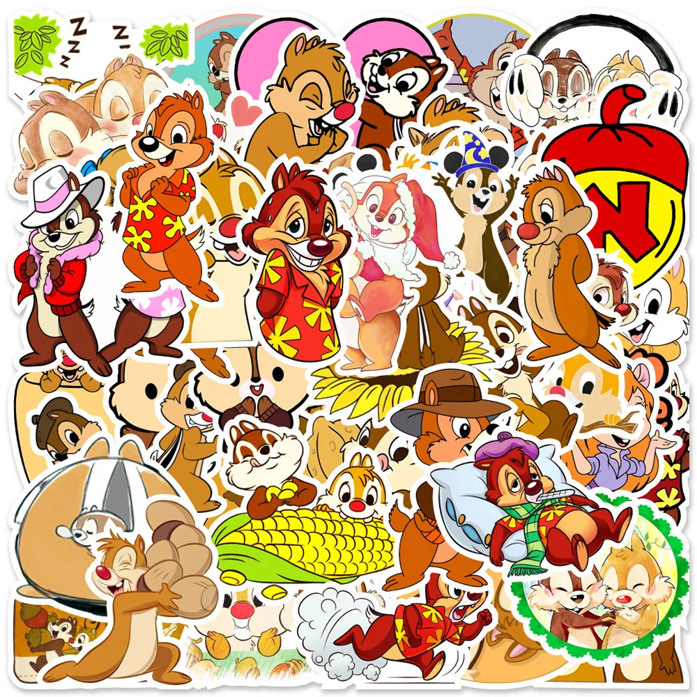 10/30/50pcs Cute Disney Chip Dale Cartoon Stickers Decals Guitar Skateboard Laptop Water Bottle Waterproof Kids Sticker Toy Pack
10/30/50pcs Cute Disney Chip Dale Cartoon Stickers Decals Guitar Skateboard Laptop Water Bottle Waterproof Kids Sticker Toy Pack