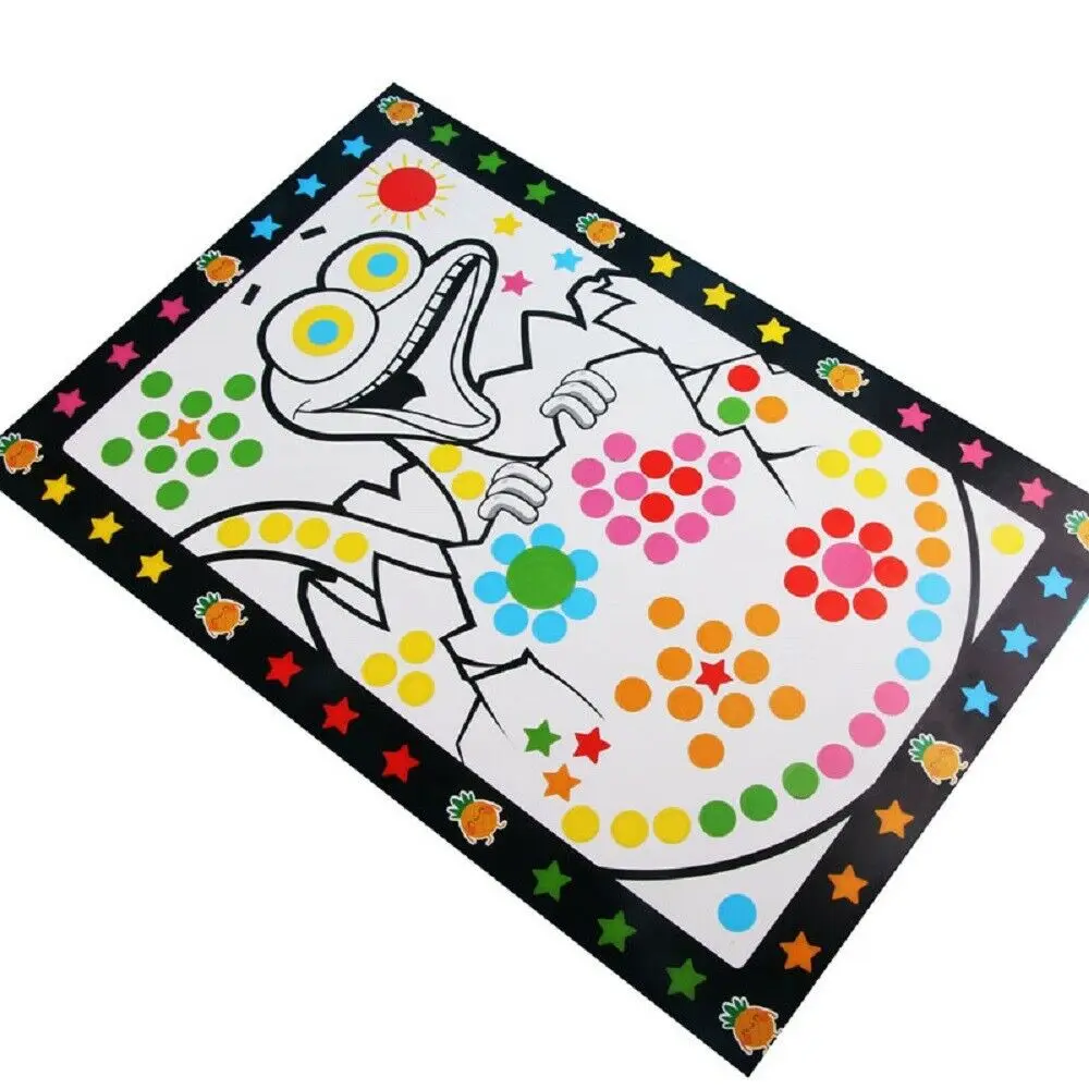 Cute Puzczle Dot Drawing Mosaic Stickers Colourful Animal Princess Girls Boys Children Game DIY Dot Star Art Craft Training Toys
Cute Puzczle Dot Drawing Mosaic Stickers Colourful Animal Princess Girls Boys Children Game DIY Dot Star Art Craft Training Toys