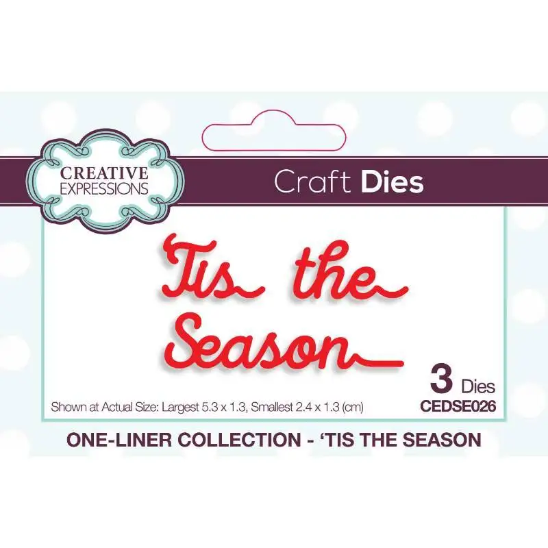 tis The Season Metal Cutting Die Scrapbook Embossed Paper Card Album Craft Template Diy Handmade New For 2022 Arrive
tis The Season Metal Cutting Die Scrapbook Embossed Paper Card Album Craft Template Diy Handmade New For 2022 Arrive