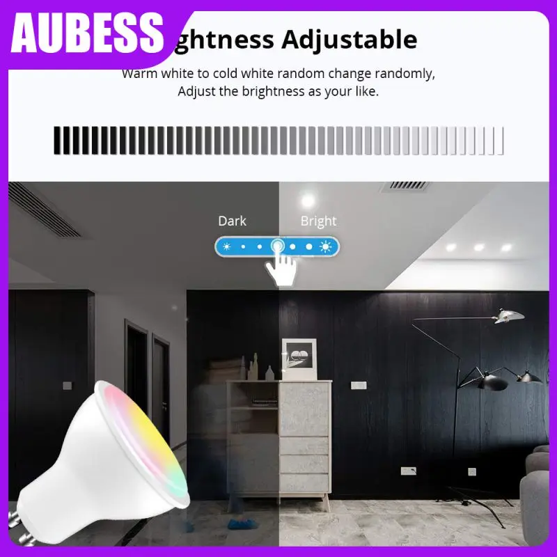 Adjustable Brightness Rgb Led Light Diy Gu10 Light Bulb Tuya Wifi Smart Spotlight Dimmable Voice For Alexa Google Home 4w Timer
Adjustable Brightness Rgb Led Light Diy Gu10 Light Bulb Tuya Wifi Smart Spotlight Dimmable Voice For Alexa Google Home 4w Timer