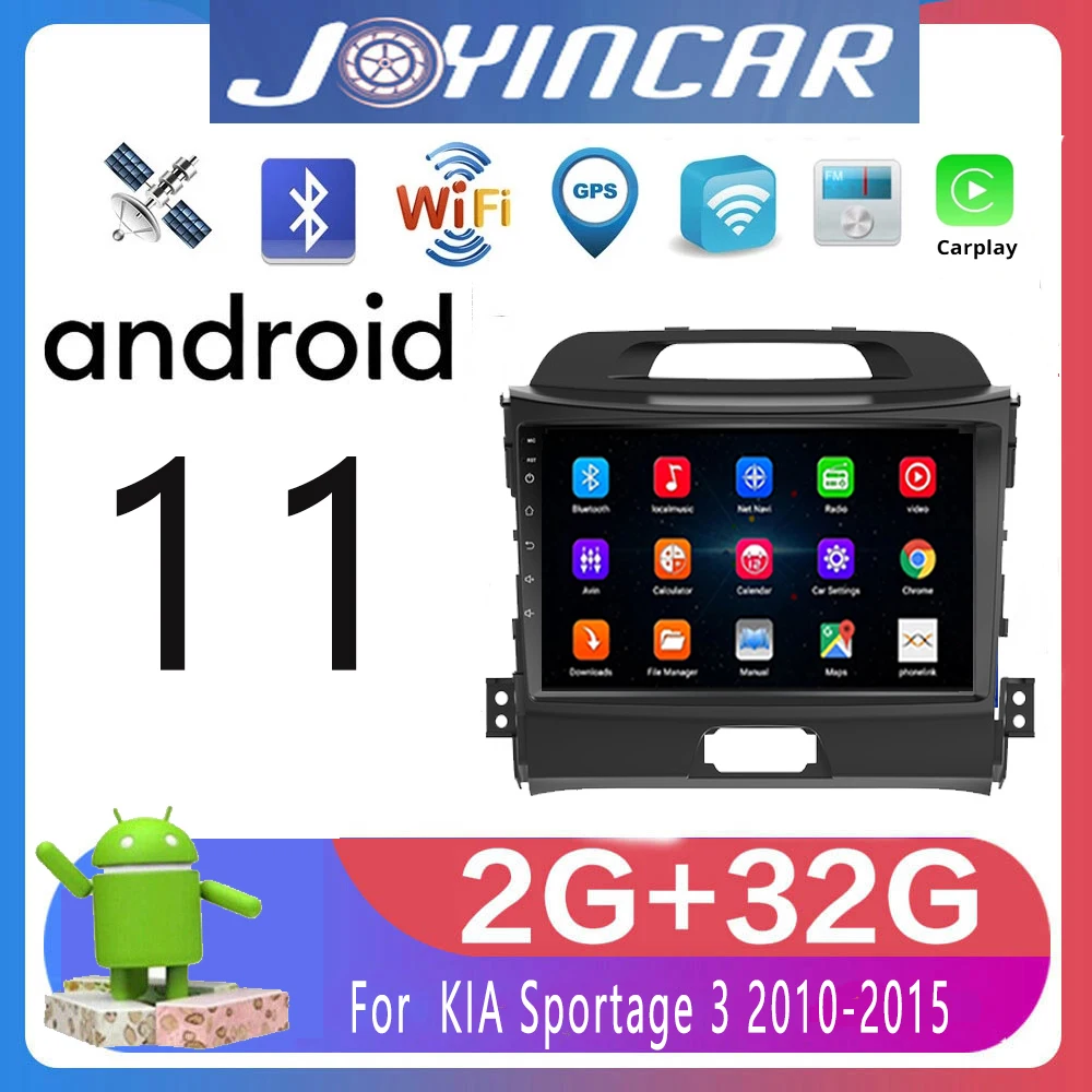 For Kia Sportage 3 SL 2010 2011 2012 2013 - 2015 Car Radio Multimedia Video Player Navigation GPS Android carplay No 2din dvd
For Kia Sportage 3 SL 2010 2011 2012 2013 - 2015 Car Radio Multimedia Video Player Navigation GPS Android carplay No 2din dvd
