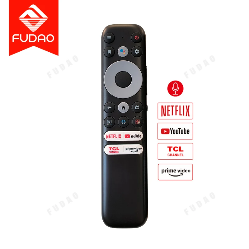 New Replacement RC902N FMR1 Voice Remote Control Used For TCL S546 R646 Mini-LED QLED 4K UHD Android Smart TV
New Replacement RC902N FMR1 Voice Remote Control Used For TCL S546 R646 Mini-LED QLED 4K UHD Android Smart TV