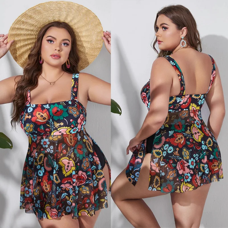 2023 New Plus Size Women Sexy Swimsuit Two Pieces Set Tankini Female Summer Monokini Swimwear Floral Print Bathing Suit Beachwea
2023 New Plus Size Women Sexy Swimsuit Two Pieces Set Tankini Female Summer Monokini Swimwear Floral Print Bathing Suit Beachwea
