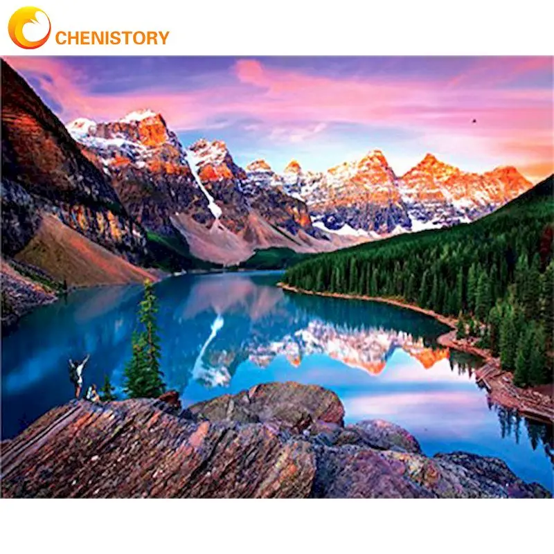 CHENISTORY 5D DIY Diamond Painting Scenery River Pictures Of Rhinestones Full Square Diamond Embroidery Mountain Home Decoration
CHENISTORY 5D DIY Diamond Painting Scenery River Pictures Of Rhinestones Full Square Diamond Embroidery Mountain Home Decoration