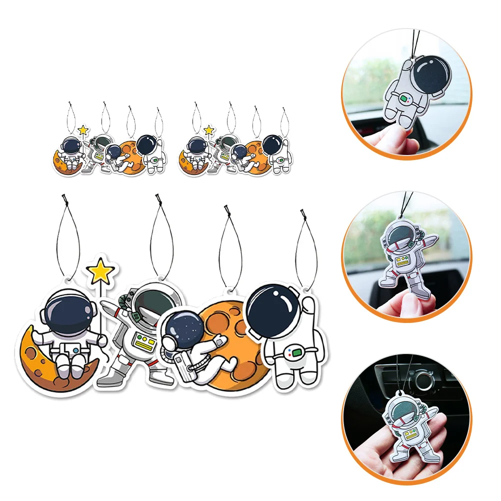 12Pcs Car Air Fresheners Astronauts Pendant Rearview Mirror Hanging Air Fresheners
12Pcs Car Air Fresheners Astronauts Pendant Rearview Mirror Hanging Air Fresheners