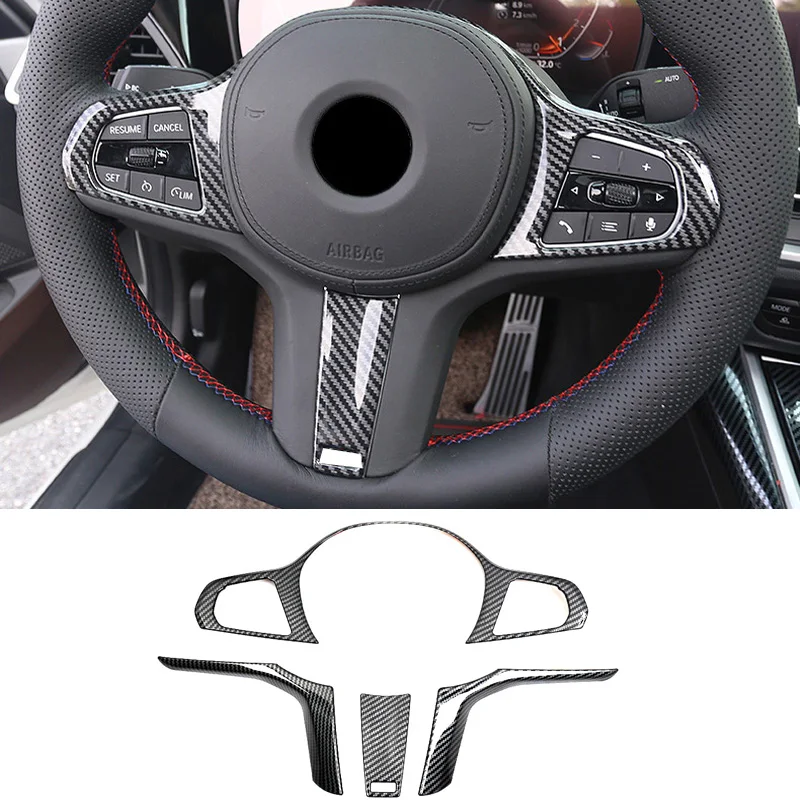 ABS Carbon Fiber For BMW 5 series Sport G30 525i 530i 540i 2020 Steering Wheel Upgrade Frame Cover Button M Sport Sticker
ABS Carbon Fiber For BMW 5 series Sport G30 525i 530i 540i 2020 Steering Wheel Upgrade Frame Cover Button M Sport Sticker