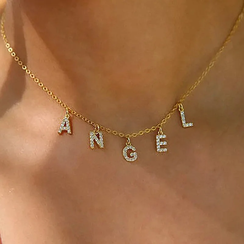 Vnox Custom Crystal Letter Initial Name Necklaces for Women Girls,Cubic Zirconia Stone A-Z Alphabet Pendant Necklace Jewelry
Vnox Custom Crystal Letter Initial Name Necklaces for Women Girls,Cubic Zirconia Stone A-Z Alphabet Pendant Necklace Jewelry