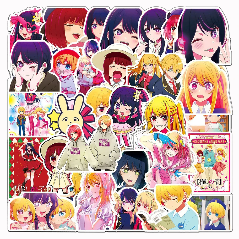 10/30/50pcs Kawaii Cartoon OSHI NO KO Anime Stickers Decal Laptop Motorcycle Car Phone Guitar Luggage Waterproof Sticker Kid Toy
10/30/50pcs Kawaii Cartoon OSHI NO KO Anime Stickers Decal Laptop Motorcycle Car Phone Guitar Luggage Waterproof Sticker Kid Toy