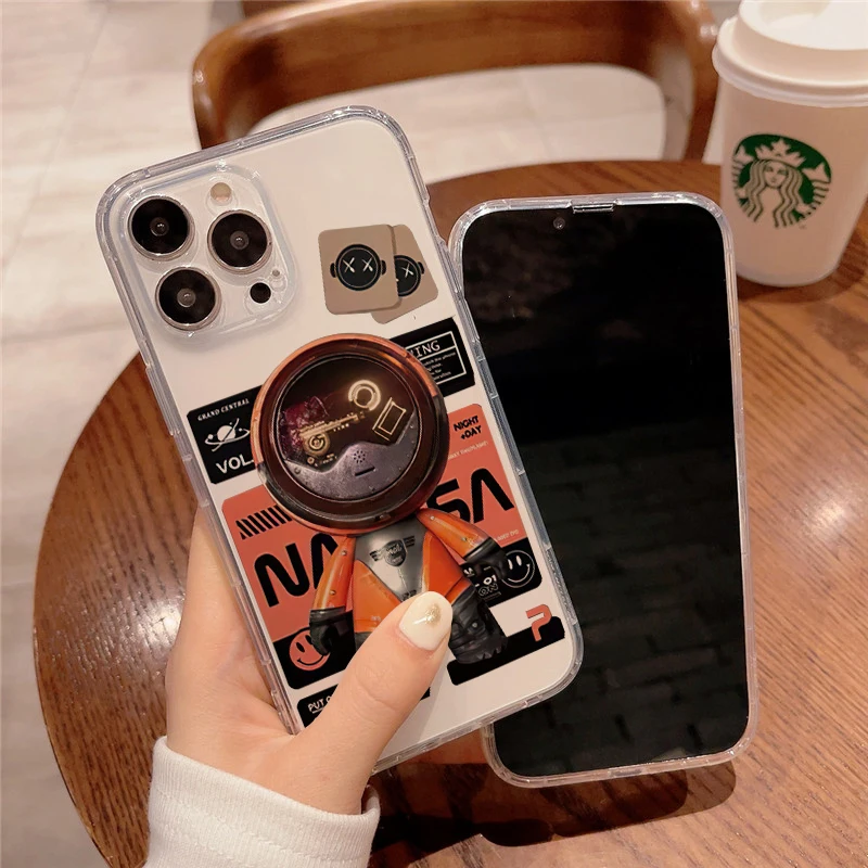 Astronaut Phone Case For iPhone 13 12 11 Pro MAX 6 6S 7 8 Plus XS 12 13 Mini X XR SE 2020 5 Black Carcasa TPU Silicone Cover
Astronaut Phone Case For iPhone 13 12 11 Pro MAX 6 6S 7 8 Plus XS 12 13 Mini X XR SE 2020 5 Black Carcasa TPU Silicone Cover