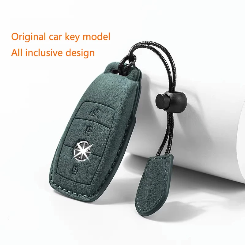 Suede Car Key Case For Mercedes Benz A C E S G Class High-grade GLC CLE CLA GLB GLS W177 W205 W213 W222 X167 AMG Fob Accessories
Suede Car Key Case For Mercedes Benz A C E S G Class High-grade GLC CLE CLA GLB GLS W177 W205 W213 W222 X167 AMG Fob Accessories