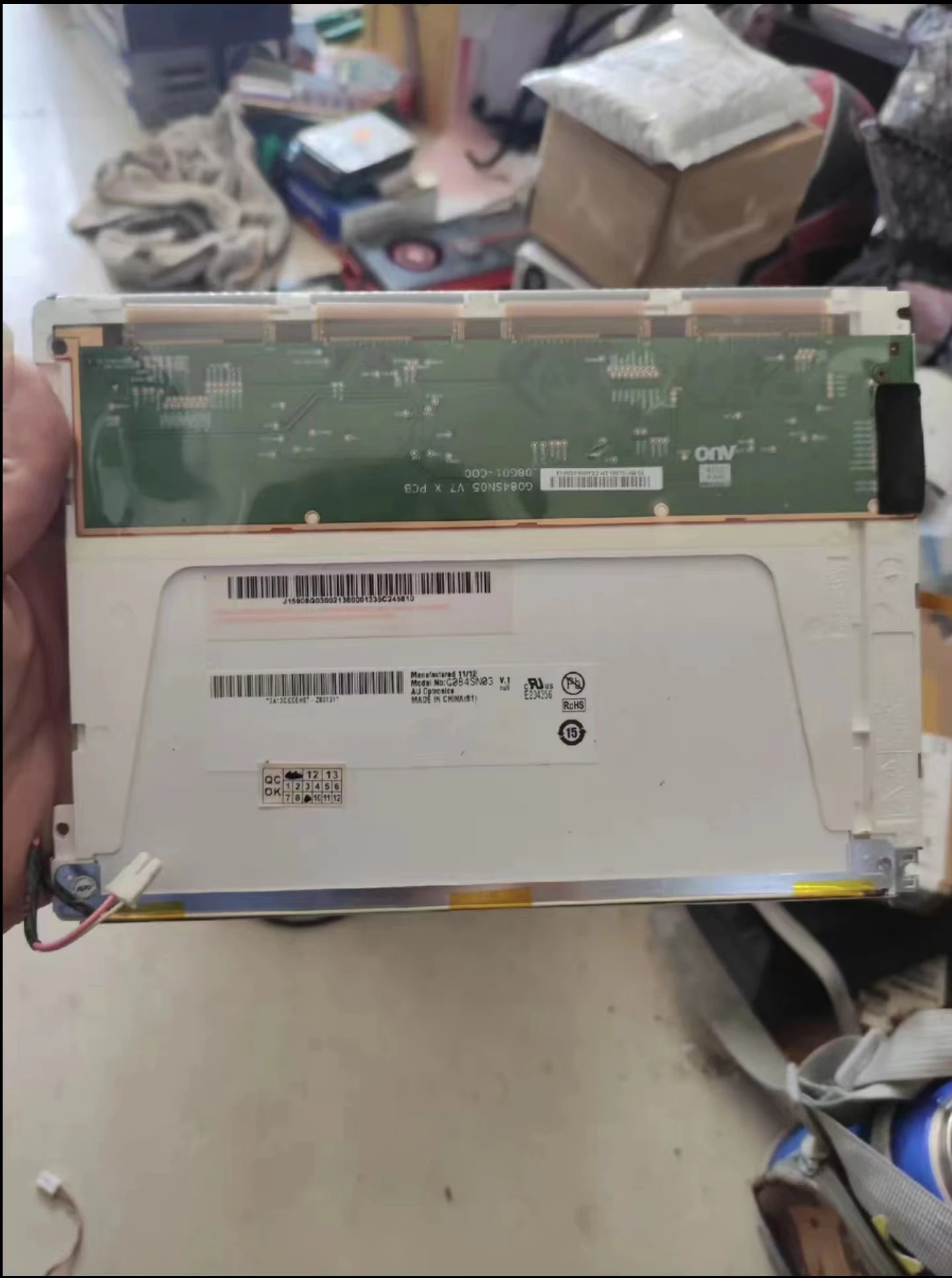 Оригинальный Новый ЖК-экран 8,4 дюйма G084SN03 V1, подходит для ремонта и замены ЖК-экрана, бесплатная доставка 
Оригинальный Новый ЖК-экран 8,4 дюйма G084SN03 V1, подходит для ремонта и замены ЖК-экрана, бесплатная доставка