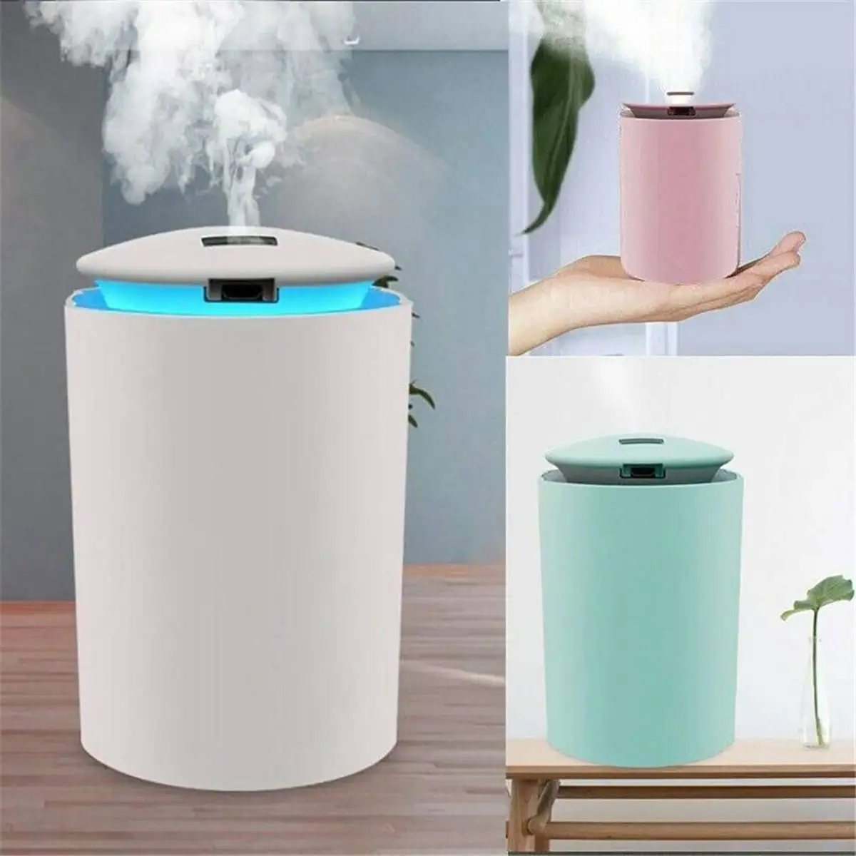 260ML Mini Ultrasonic Air Humidifier Romantic Soft Light USB Essential Oil Diffuser Car Purifier Aroma Anion Mist Maker
260ML Mini Ultrasonic Air Humidifier Romantic Soft Light USB Essential Oil Diffuser Car Purifier Aroma Anion Mist Maker