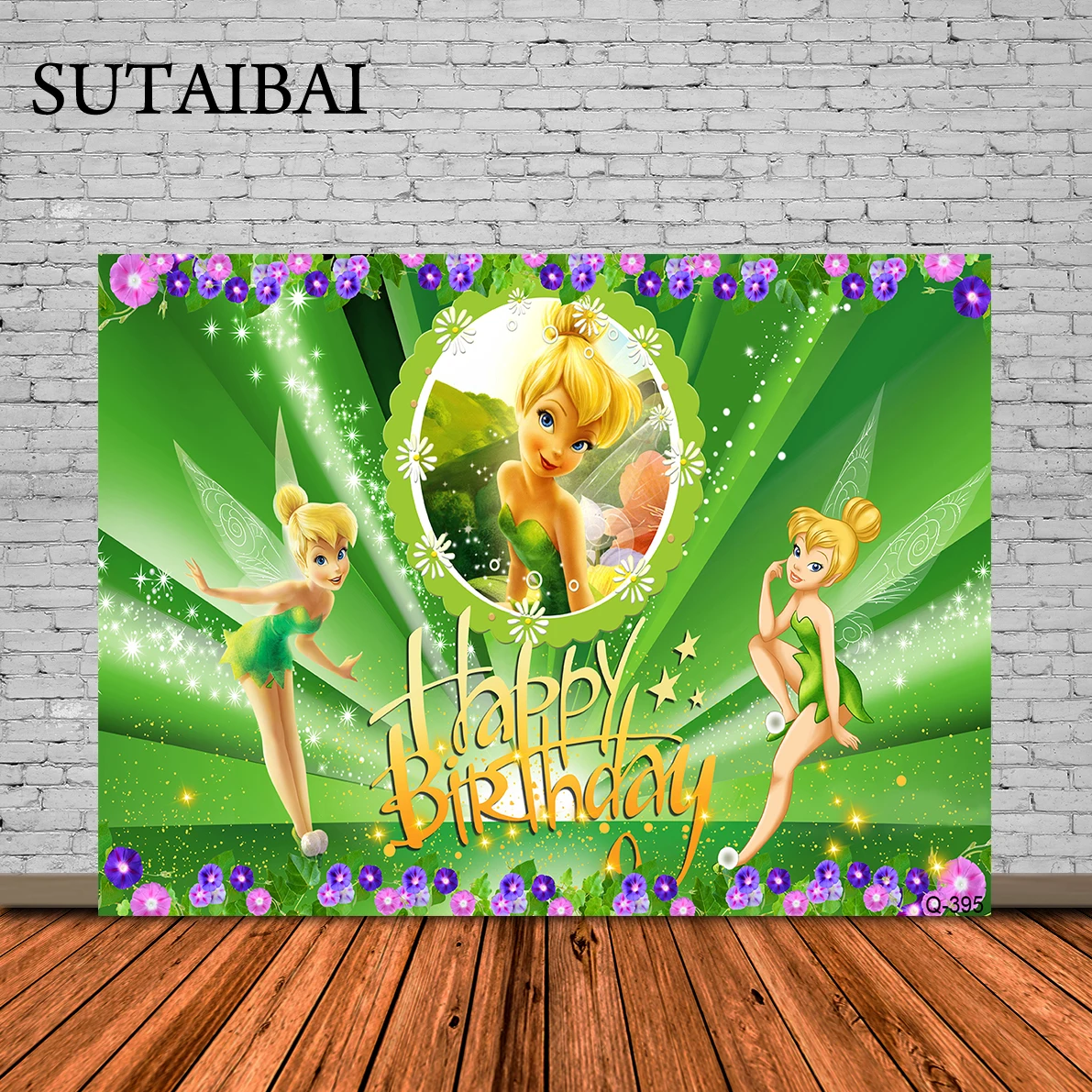 Disney Tinker Bell Spring Forest Winged Elf Cartoon Background Girl Birthday Party Decoration Photo 3d Digital Backdrop Cloth
Disney Tinker Bell Spring Forest Winged Elf Cartoon Background Girl Birthday Party Decoration Photo 3d Digital Backdrop Cloth