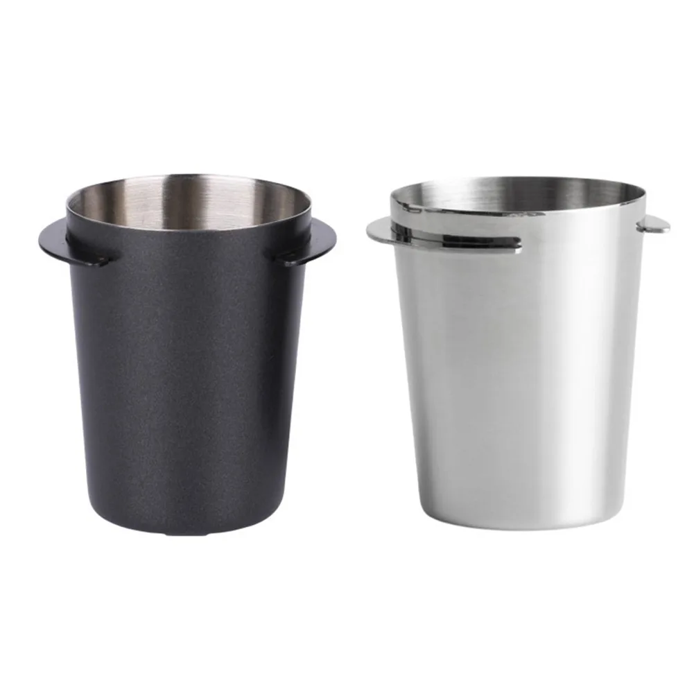 51 53 58mm Stainless Steel Coffee Dosing Cup Sniffing Mug For Espresso Machine Coffeeware Accessories
51 53 58mm Stainless Steel Coffee Dosing Cup Sniffing Mug For Espresso Machine Coffeeware Accessories