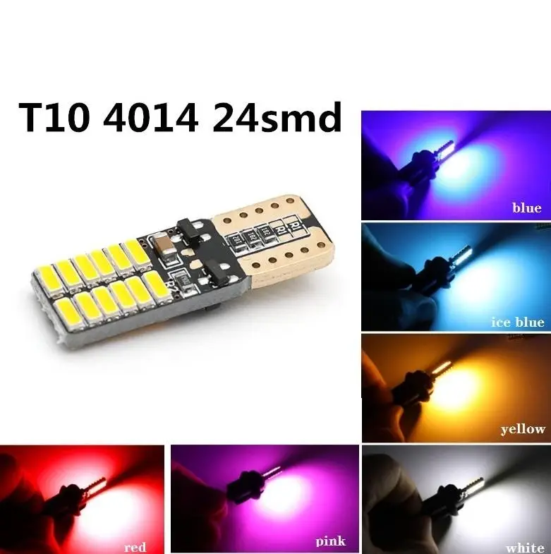 T10 Led Bulb 194 W5W 24smd 4014 Chipsets Led Replacement Bulbs For Car Courtesy Dome Map Door License Plate Light
T10 Led Bulb 194 W5W 24smd 4014 Chipsets Led Replacement Bulbs For Car Courtesy Dome Map Door License Plate Light