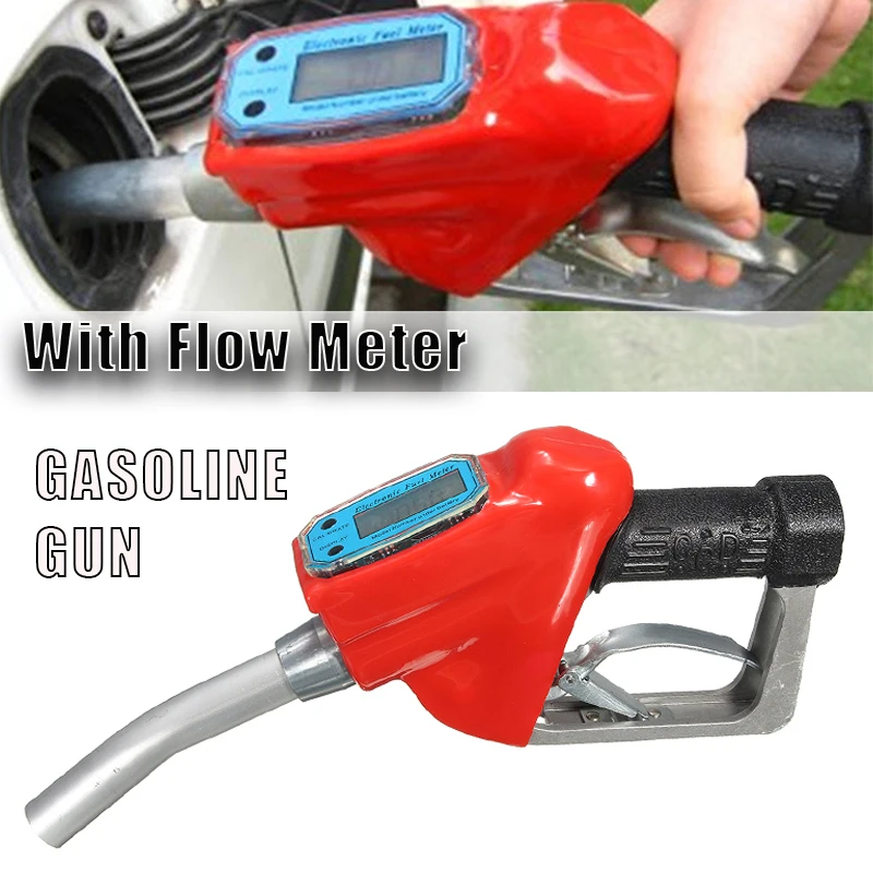 Gasoline Diesel Spray Gun Digital Display Flowmeter Sensor Gauge Flow Device Electronic Metering Turbo Fuel Refuel Indicator Gun
Gasoline Diesel Spray Gun Digital Display Flowmeter Sensor Gauge Flow Device Electronic Metering Turbo Fuel Refuel Indicator Gun