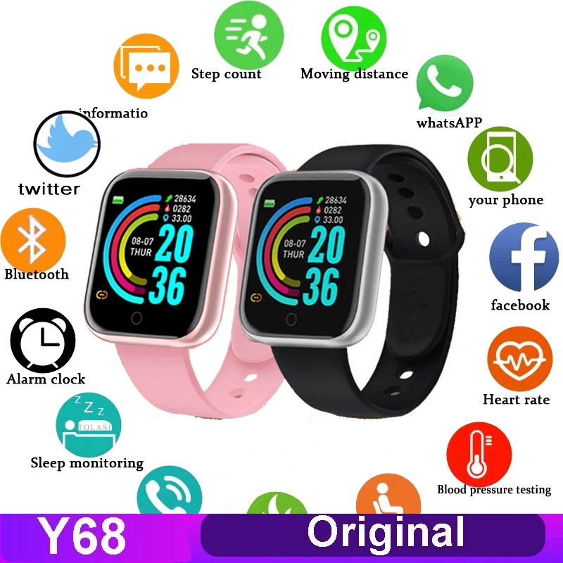 Smart Watch Digital Smartwatch Men Women Children Blood Pressure Heart Rate Monitor Waterproof Sport Tracker Watches
Smart Watch Digital Smartwatch Men Women Children Blood Pressure Heart Rate Monitor Waterproof Sport Tracker Watches
