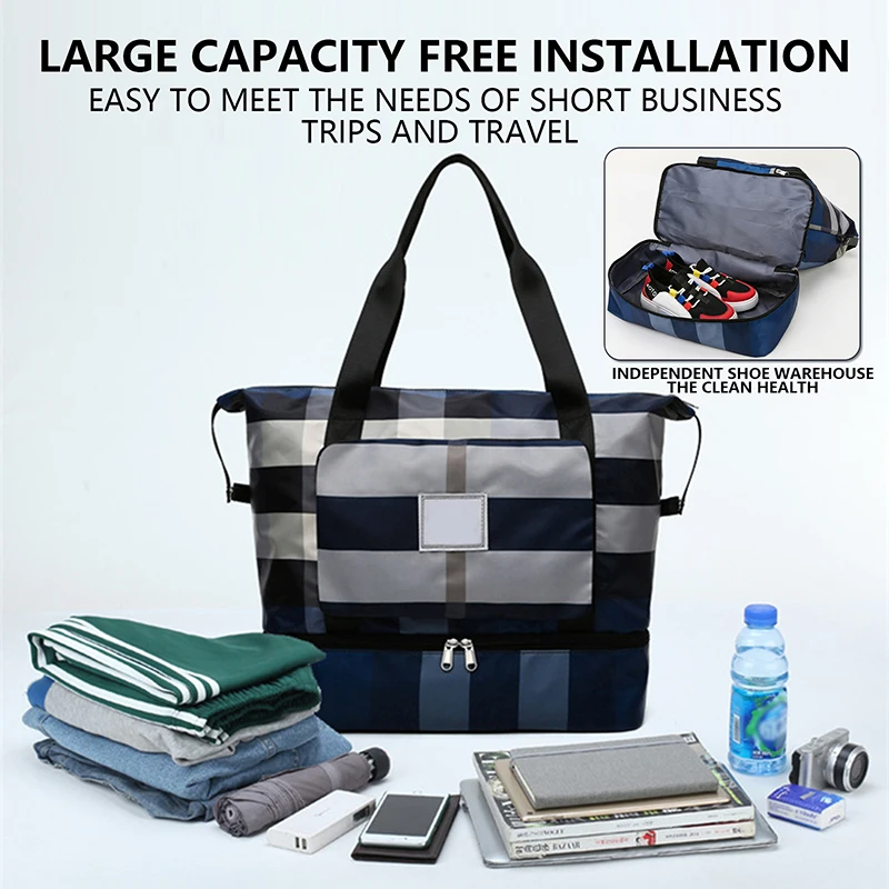 Luggage Dry Wet Separation Storage Bag Luggage Organizer Packing Travel Duffle with Shoes Bag Mesh Bag Cosmetic Bag Organizer
Luggage Dry Wet Separation Storage Bag Luggage Organizer Packing Travel Duffle with Shoes Bag Mesh Bag Cosmetic Bag Organizer