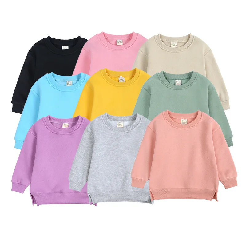 Autumn Winter New Plus Velvet Children Sport Casual T-shirt Kid Girl Solid Long Sleeve Tops Fashion Loose Girl Baby Cotton Tees
Autumn Winter New Plus Velvet Children Sport Casual T-shirt Kid Girl Solid Long Sleeve Tops Fashion Loose Girl Baby Cotton Tees