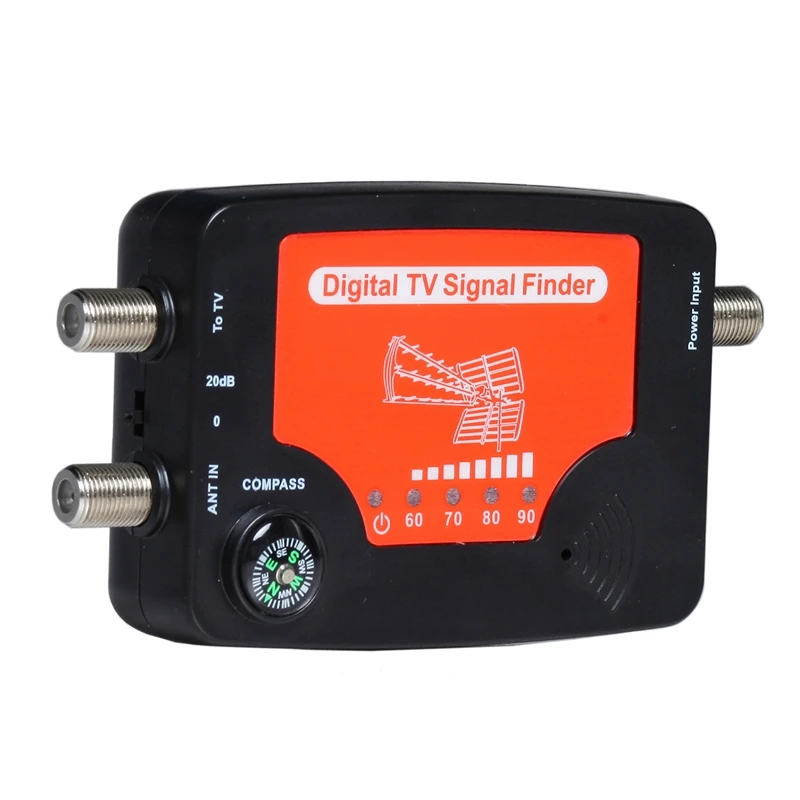 Antenna Signal Finder Portable TV Antenna Signal Strength Detector Meter Signal Prober Meter With Compass
Antenna Signal Finder Portable TV Antenna Signal Strength Detector Meter Signal Prober Meter With Compass