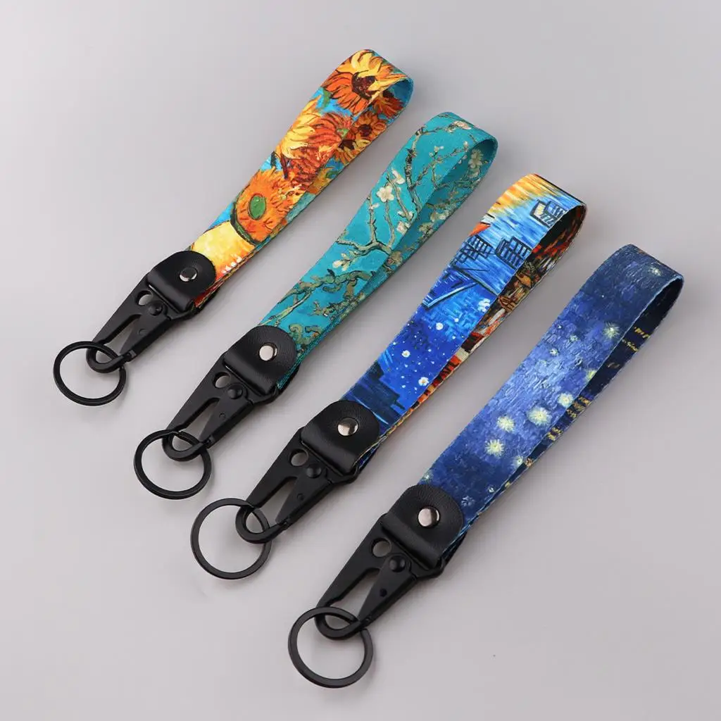 Van Gogh Oil Painting Key Tag Anime Keychain for Car Motorcycles Keys Holder Keyring Women Men Fashion Jewelry Accessories Gifts
Van Gogh Oil Painting Key Tag Anime Keychain for Car Motorcycles Keys Holder Keyring Women Men Fashion Jewelry Accessories Gifts