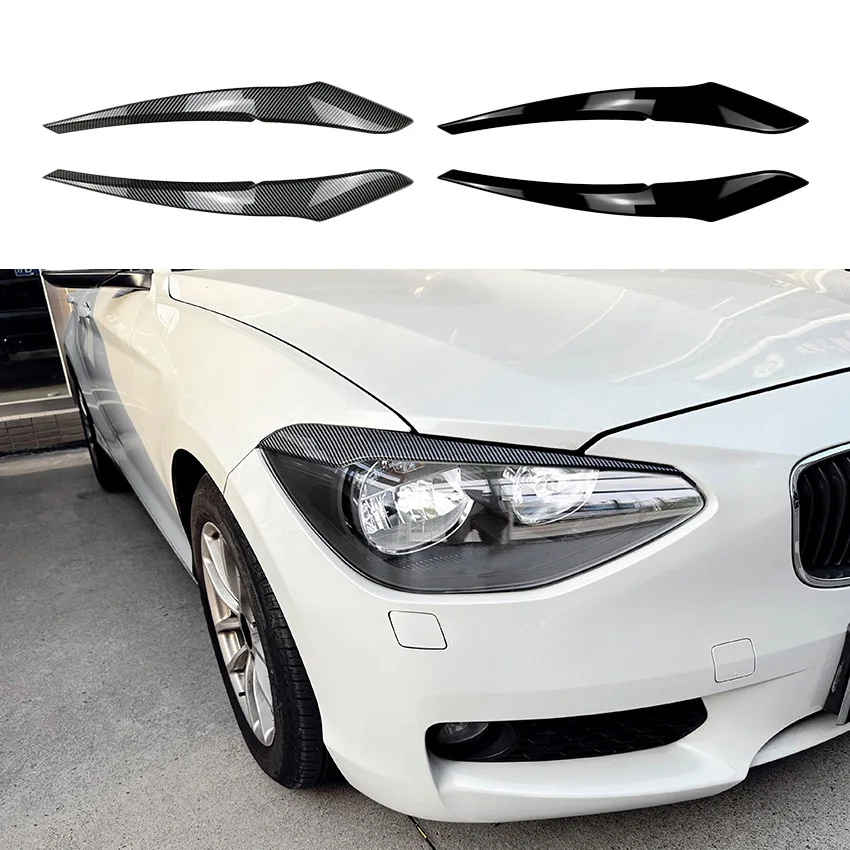 2011 To 2014 For BMW 1 Series F20 F21Base Version Halogen Headlight Eyebrow Eyelid Cover Trim Sticker Gloss Black Carbon Fiber
2011 To 2014 For BMW 1 Series F20 F21Base Version Halogen Headlight Eyebrow Eyelid Cover Trim Sticker Gloss Black Carbon Fiber