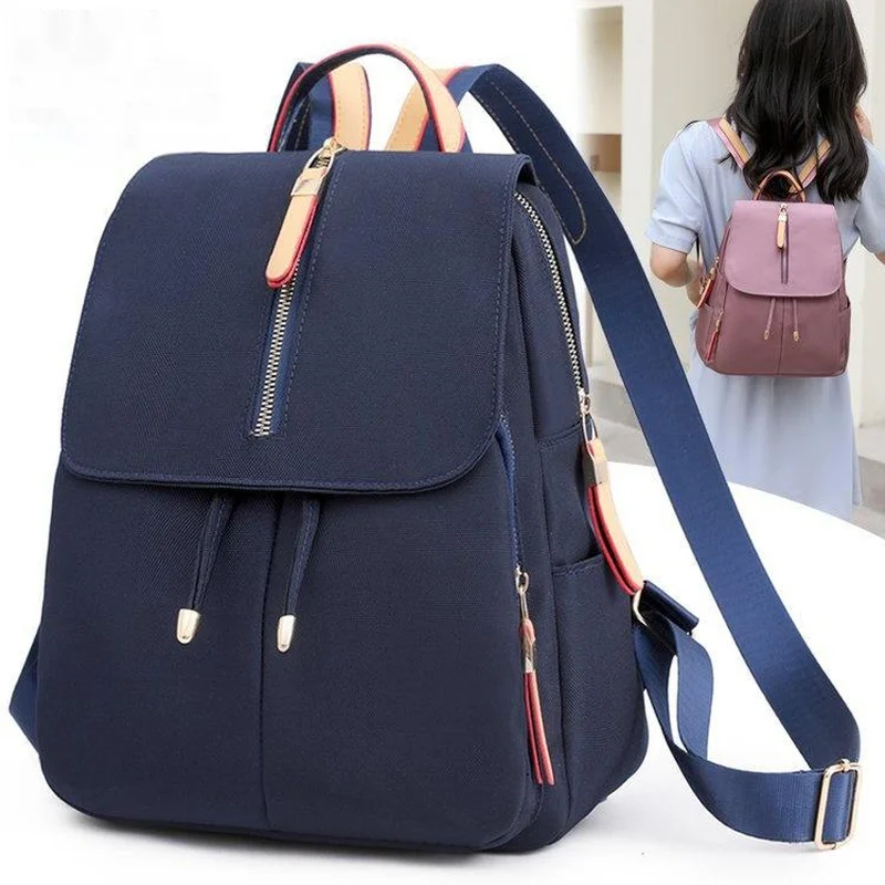 High Quality Waterproof Women Backpack Oxford Cloth Shoulder Bags For Women 2023 New Light School Bags For Girls Rucksack Sac
High Quality Waterproof Women Backpack Oxford Cloth Shoulder Bags For Women 2023 New Light School Bags For Girls Rucksack Sac