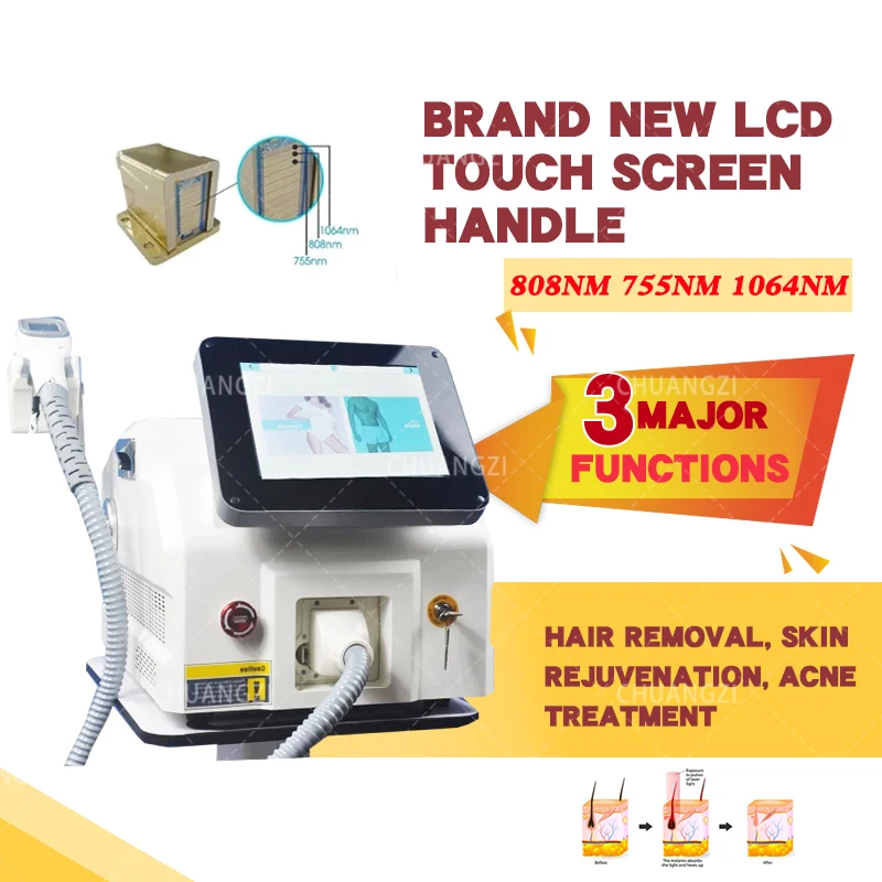 New Home Use Remover Ice Platinum 808 755 1064 3 Wavelength 808nm Diode Laser Hair Removal Machine 808 Remove Device
New Home Use Remover Ice Platinum 808 755 1064 3 Wavelength 808nm Diode Laser Hair Removal Machine 808 Remove Device