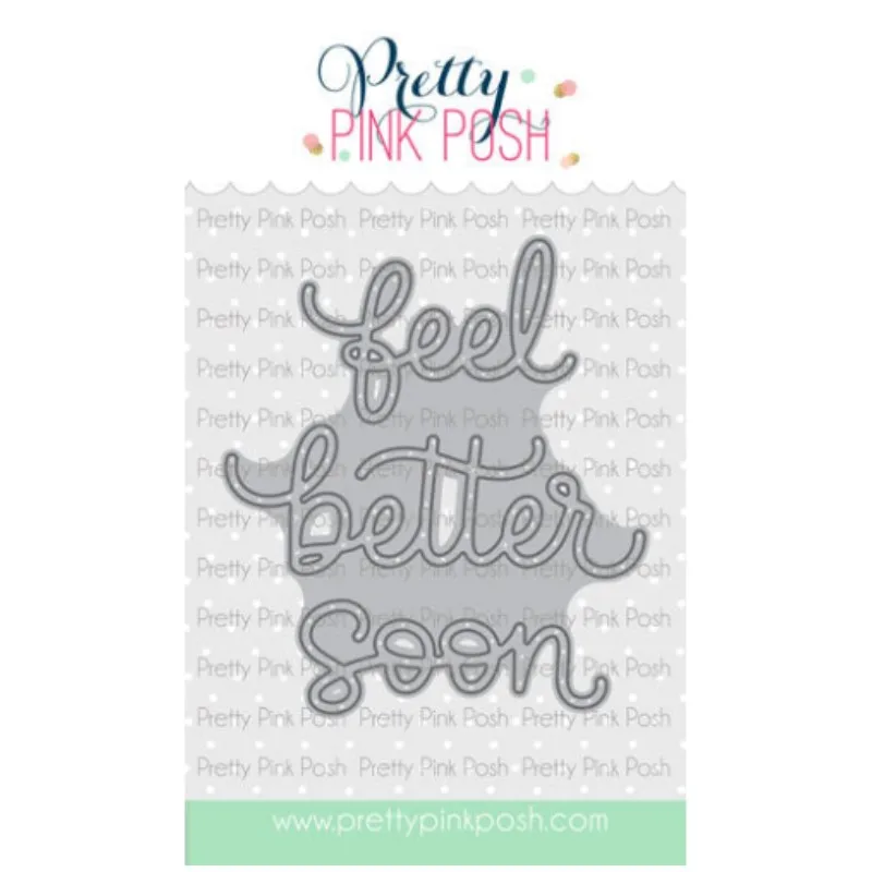 Feel Better Soon Script Metal Cutting Dies Molds Scrapbooking Paper Making Crafts Template Handmade Card 2023 New Arrivals
Feel Better Soon Script Metal Cutting Dies Molds Scrapbooking Paper Making Crafts Template Handmade Card 2023 New Arrivals