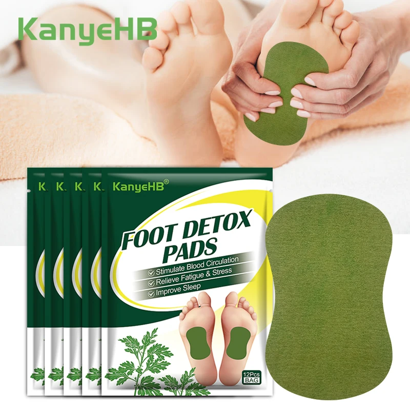 12/24/36/48/60Pcs Wormwood Foot Patch Relief Foot Fatigue Heel Pain Plaster Relieve Stress Detoxification Help Sleep Relax Body
12/24/36/48/60Pcs Wormwood Foot Patch Relief Foot Fatigue Heel Pain Plaster Relieve Stress Detoxification Help Sleep Relax Body