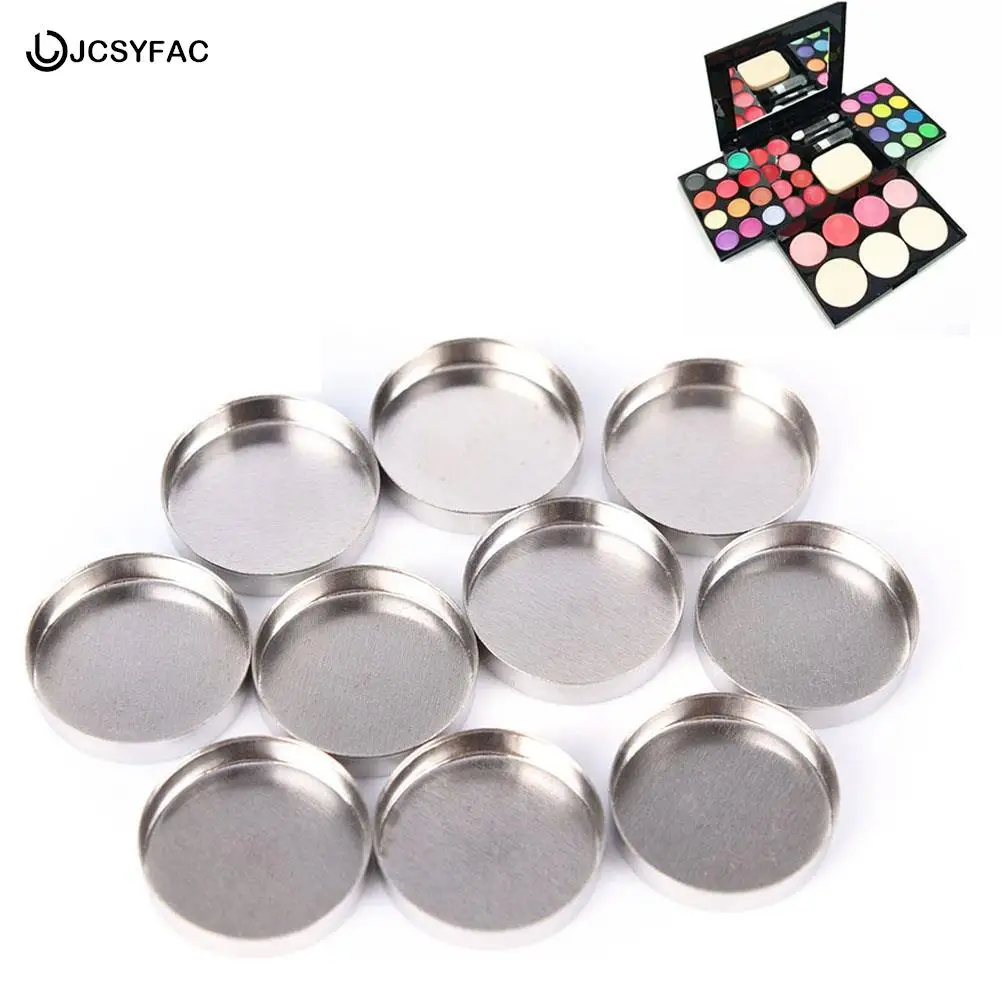 10pcs 20mm DIY Eye Shadow Container Pans For Eyeshadow Makeup Tool Makeup Cosmetic Empty Aluminum Palette Cases Pans
10pcs 20mm DIY Eye Shadow Container Pans For Eyeshadow Makeup Tool Makeup Cosmetic Empty Aluminum Palette Cases Pans