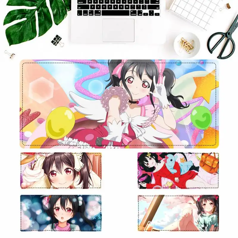 Gaming Mousepad XXL Laptop PC Large Mouse Pad Locking Edge Rubber Keyboards Washed Desk Mice Mat for Love Live Nico Yazawa Fans
Gaming Mousepad XXL Laptop PC Large Mouse Pad Locking Edge Rubber Keyboards Washed Desk Mice Mat for Love Live Nico Yazawa Fans