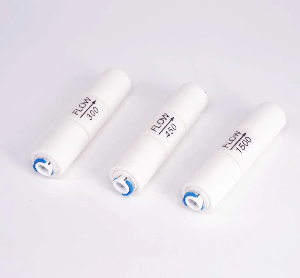 RO Ограничитель расхода 300/450/500/600/800 куб. См 1:3 с 1/4 "трубкой O/D Pushfit одинаковый монтаж обратного осмоса RO очиститель воды
RO Ограничитель расхода 300/450/500/600/800 куб. См 1:3 с 1/4 "трубкой O/D Pushfit одинаковый монтаж обратного осмоса RO очиститель воды