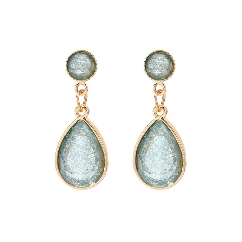 New Ins Cold Wind French Water Droplet Crystal Earrings for Women Simple Niche Design Retro Temperament Luxury Fashion Jewelry
New Ins Cold Wind French Water Droplet Crystal Earrings for Women Simple Niche Design Retro Temperament Luxury Fashion Jewelry