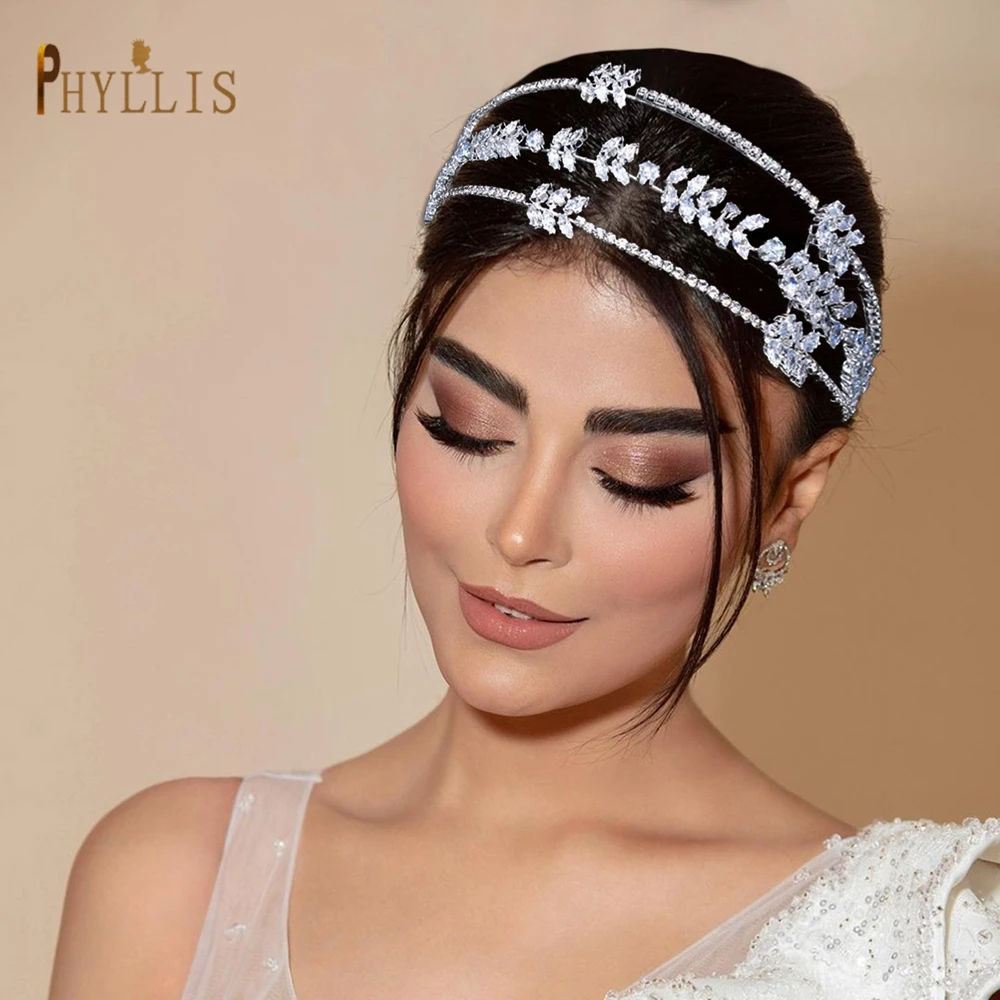 A21 Luxury Bride Wedding Hair Accessories Full Zircon Leaf Hairband Shinny Bridal Hair Jewelry Bridal Headpiece Women Tiara
A21 Luxury Bride Wedding Hair Accessories Full Zircon Leaf Hairband Shinny Bridal Hair Jewelry Bridal Headpiece Women Tiara