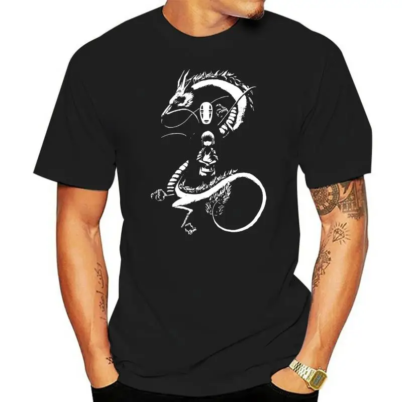 2022 Hot Sale 100% cotton Men Spirited Away Dragon Silhouette T Shirt Black Tee shirt
2022 Hot Sale 100% cotton Men Spirited Away Dragon Silhouette T Shirt Black Tee shirt