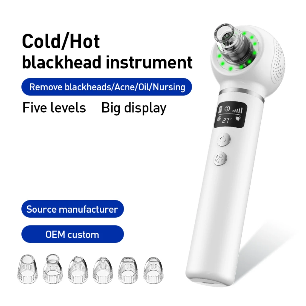 Hot and Cold Compress Blackhead Suction Instrument Electric Blackhead Acne Cleaning Instrument Pore Cleaning Beauty Instrument
Hot and Cold Compress Blackhead Suction Instrument Electric Blackhead Acne Cleaning Instrument Pore Cleaning Beauty Instrument