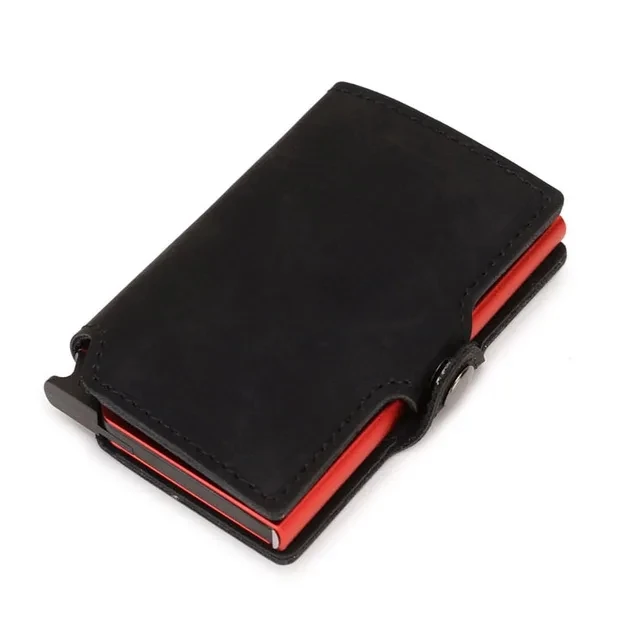 Luxury RFID Anti-theft Credit Card Holder Pop-up Aluminum Box Smart Wallet Thin Slim personalized Purse For Woman
Luxury RFID Anti-theft Credit Card Holder Pop-up Aluminum Box Smart Wallet Thin Slim personalized Purse For Woman