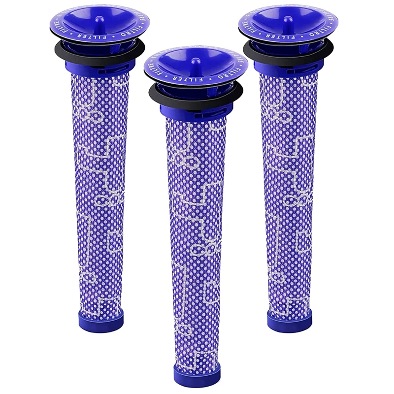 3Pack Replacement Pre Filters For Dyson - Vacuum Filter For Dyson V6 V7 V8 DC59 DC58 Replaces Part 965661-01
3Pack Replacement Pre Filters For Dyson - Vacuum Filter For Dyson V6 V7 V8 DC59 DC58 Replaces Part 965661-01