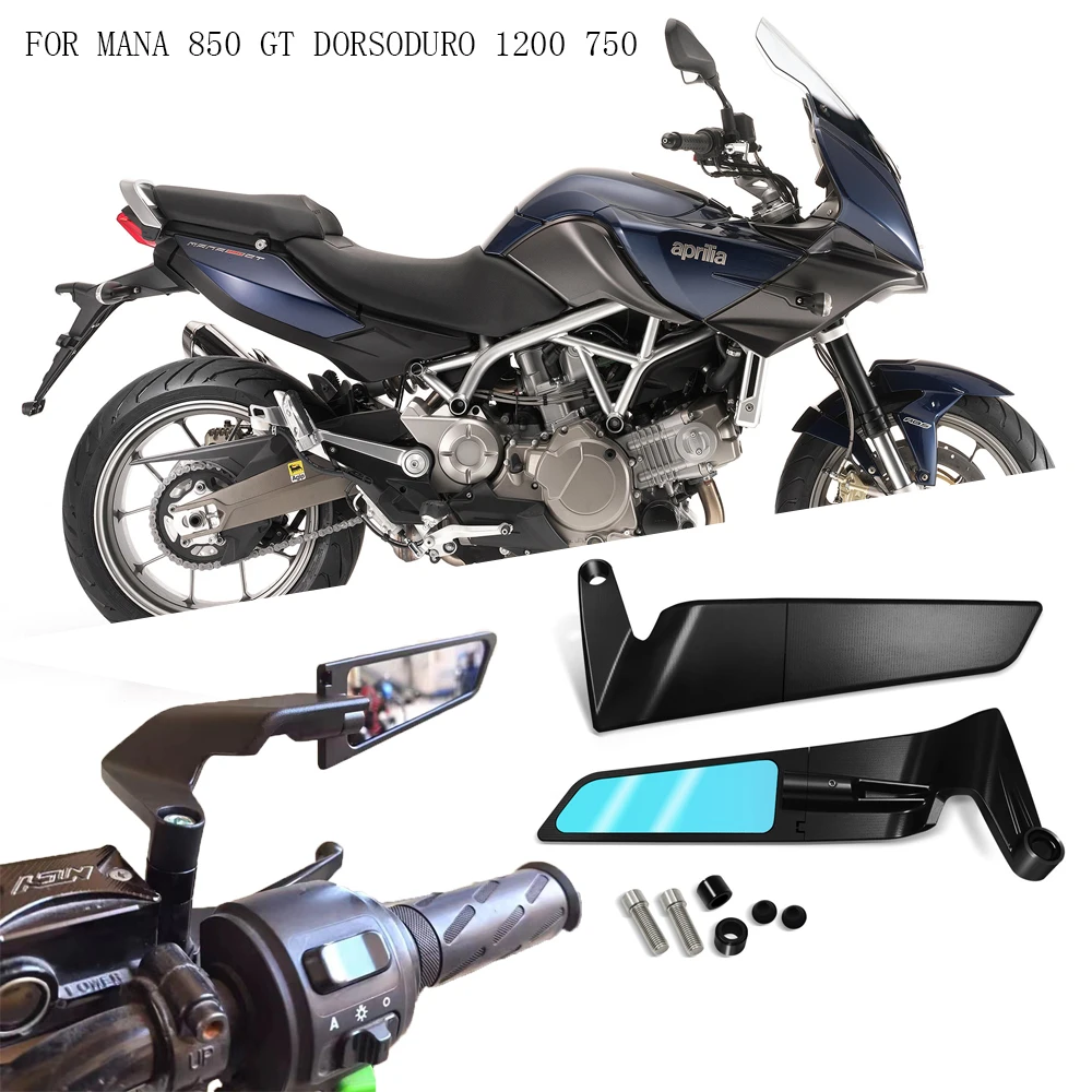 Мотоциклетные аксессуары для MANA 850 GT DORSODURO 1200 750 зеркало заднего вида боковое