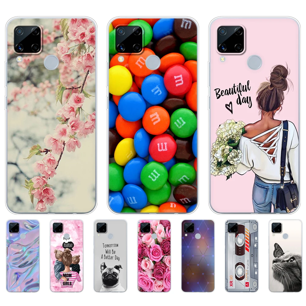 For Realme C15 Case Soft Silicon TPU Back For OPPO Realme C15 Case RMX2180 C 15 RealmeC15 Phone Cover Coque Capa Funda 6.5inch
For Realme C15 Case Soft Silicon TPU Back For OPPO Realme C15 Case RMX2180 C 15 RealmeC15 Phone Cover Coque Capa Funda 6.5inch