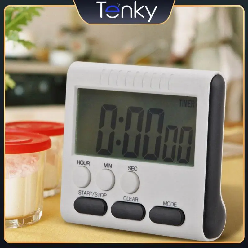 Lcd Digital Display Sleep Stopwatch Clock Multifunctional Kitchen Timer Count-down Up Magnet Clock Sports Learning Timer
Lcd Digital Display Sleep Stopwatch Clock Multifunctional Kitchen Timer Count-down Up Magnet Clock Sports Learning Timer