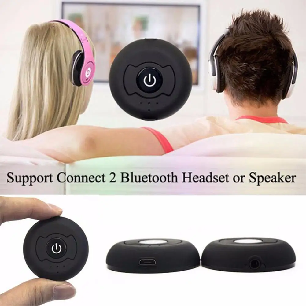 Multipoint Bluetooth-compatible 4.0 Audio Transmitter 2-in-1 Wireless Tv Projector Audio Adapter 2 Earphones Connections
Multipoint Bluetooth-compatible 4.0 Audio Transmitter 2-in-1 Wireless Tv Projector Audio Adapter 2 Earphones Connections