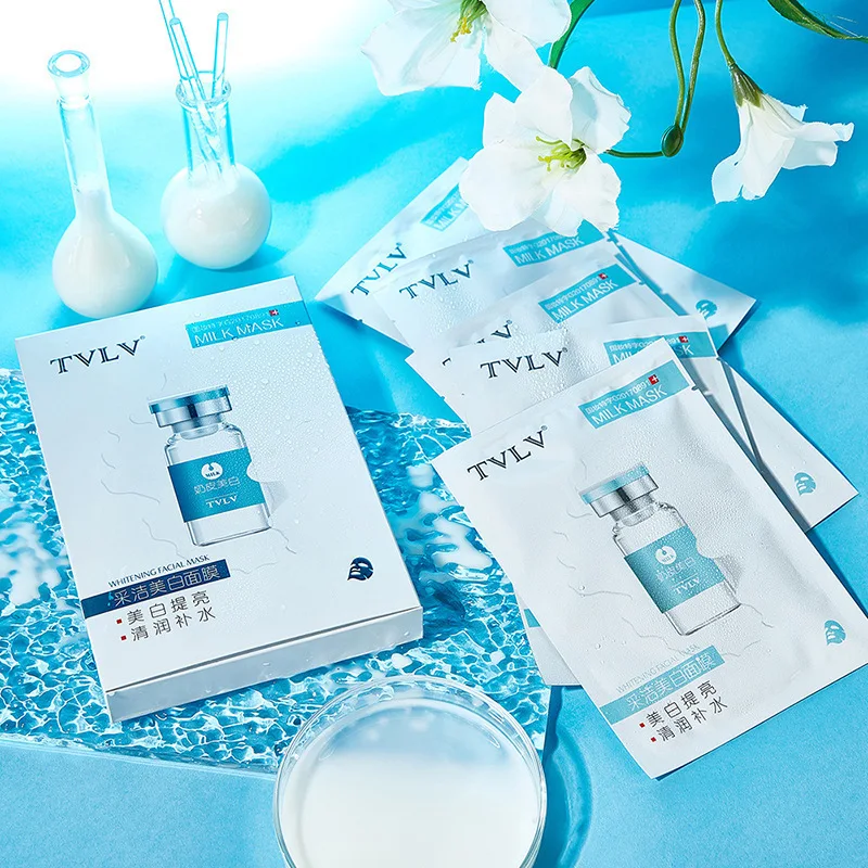 Milk Skin Whitening facial mask Brightening Refreshing Moisturizing Whitening Mild and Yellowing Skin Care facial mask
Milk Skin Whitening facial mask Brightening Refreshing Moisturizing Whitening Mild and Yellowing Skin Care facial mask